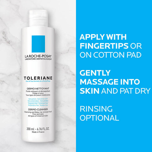 LA ROCHE-POSAY Toleriane Dermo Cleanser 200ml-Matakana Pharmacy